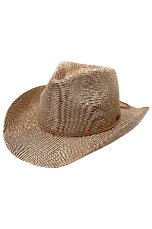 Sequin Cow Girl Hat