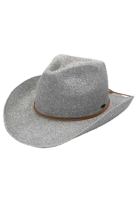 Sequin Cow Girl Hat