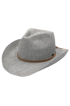 Sequin Cow Girl Hat