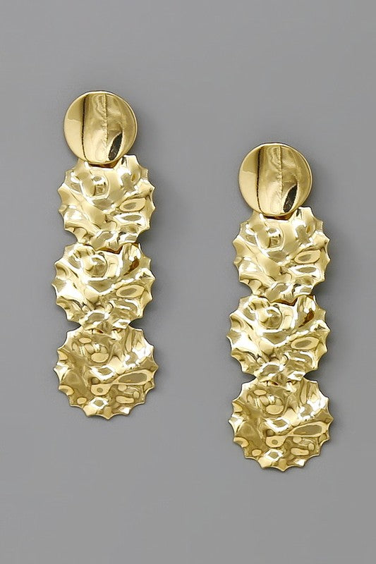 Sculpted Dangle Earrings