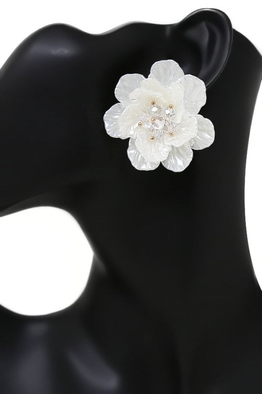 Bold Bloom Flower Earrings