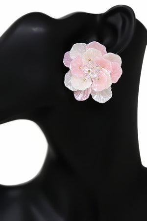 Bold Bloom Flower Earrings