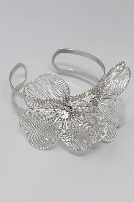 Arm Cuff Flower Bracelet