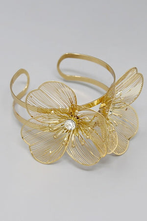 Arm Cuff Flower Bracelet