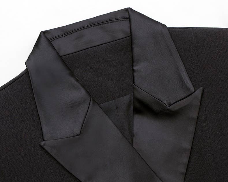 Evening Dress Lace Sleeve Blazer