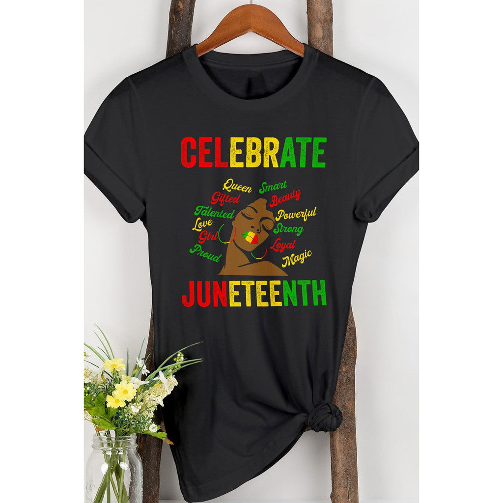 Celebrate Juneteenth Graphic Tee