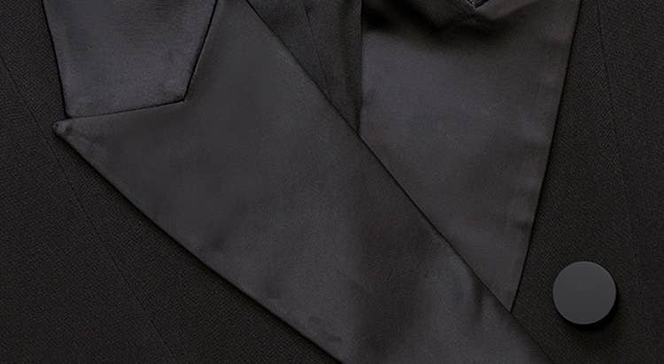 Evening Dress Lace Sleeve Blazer