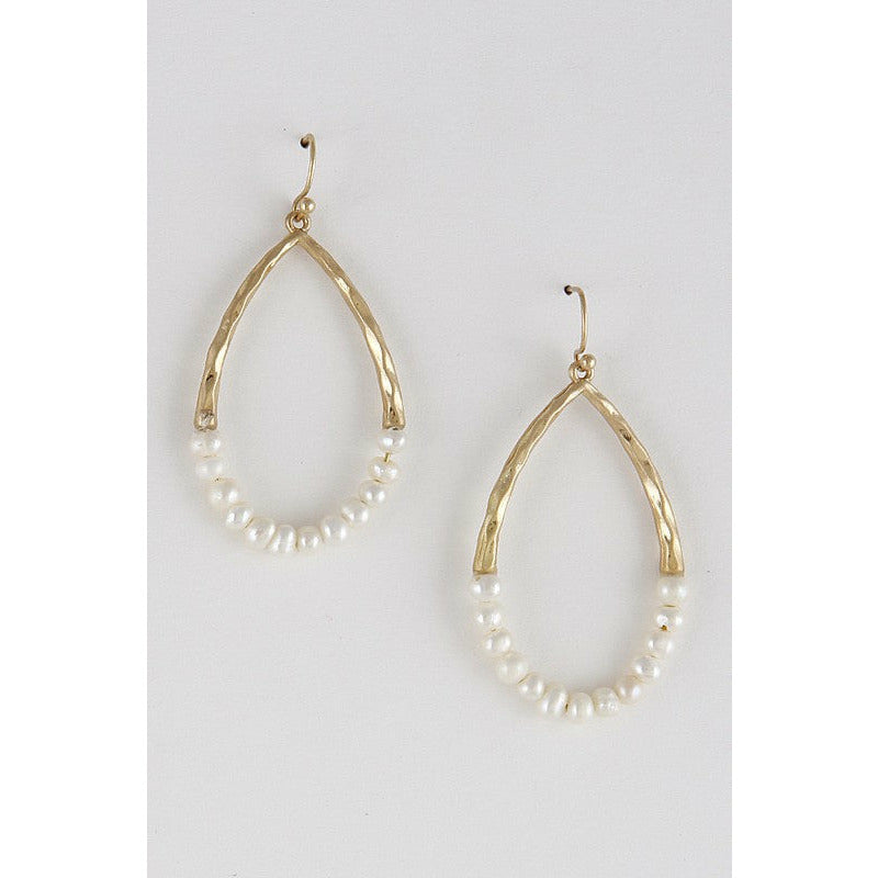 Pearl Teardrop Earrings