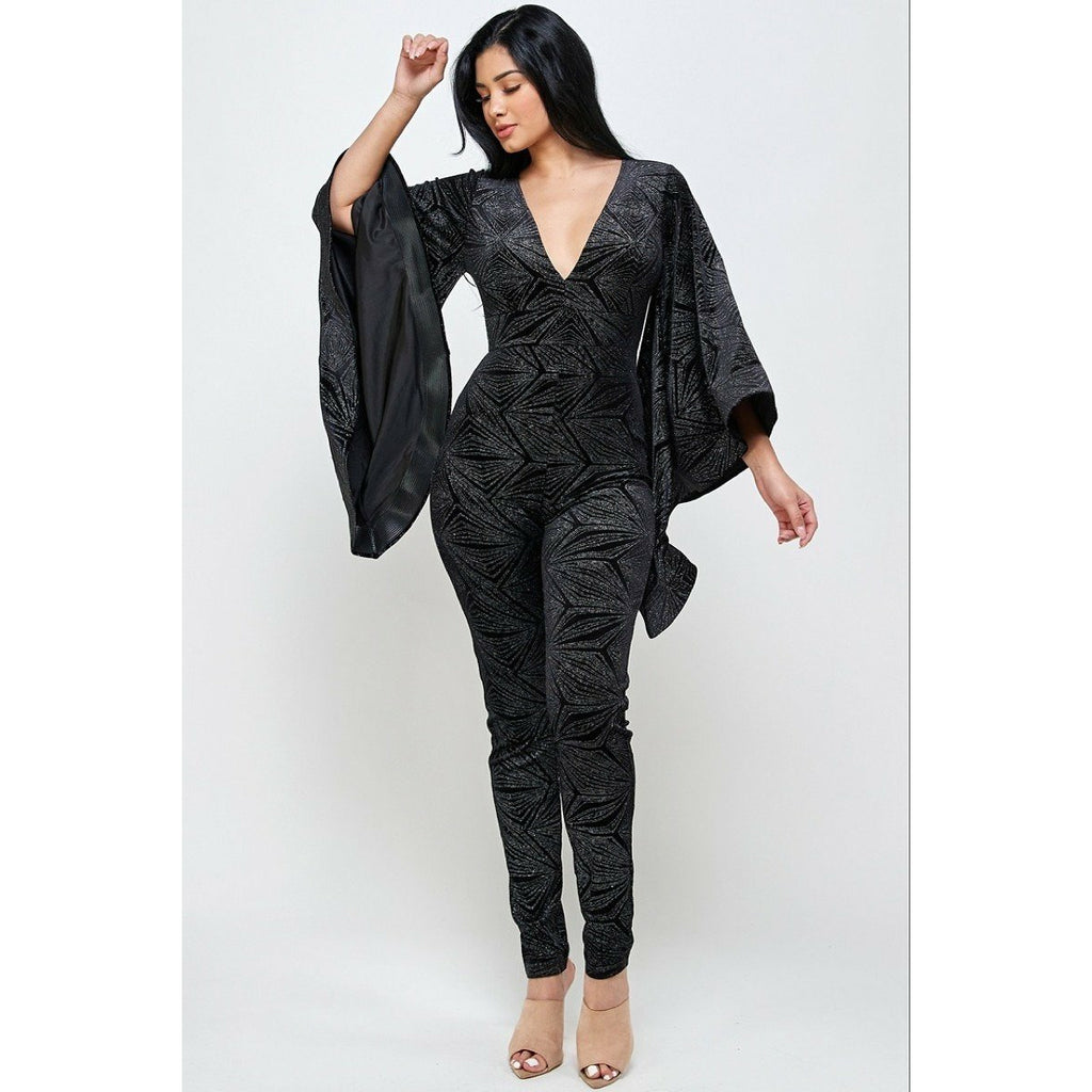 Glitter Bell Catsuit