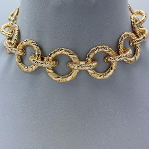 Gold Choker Necklace